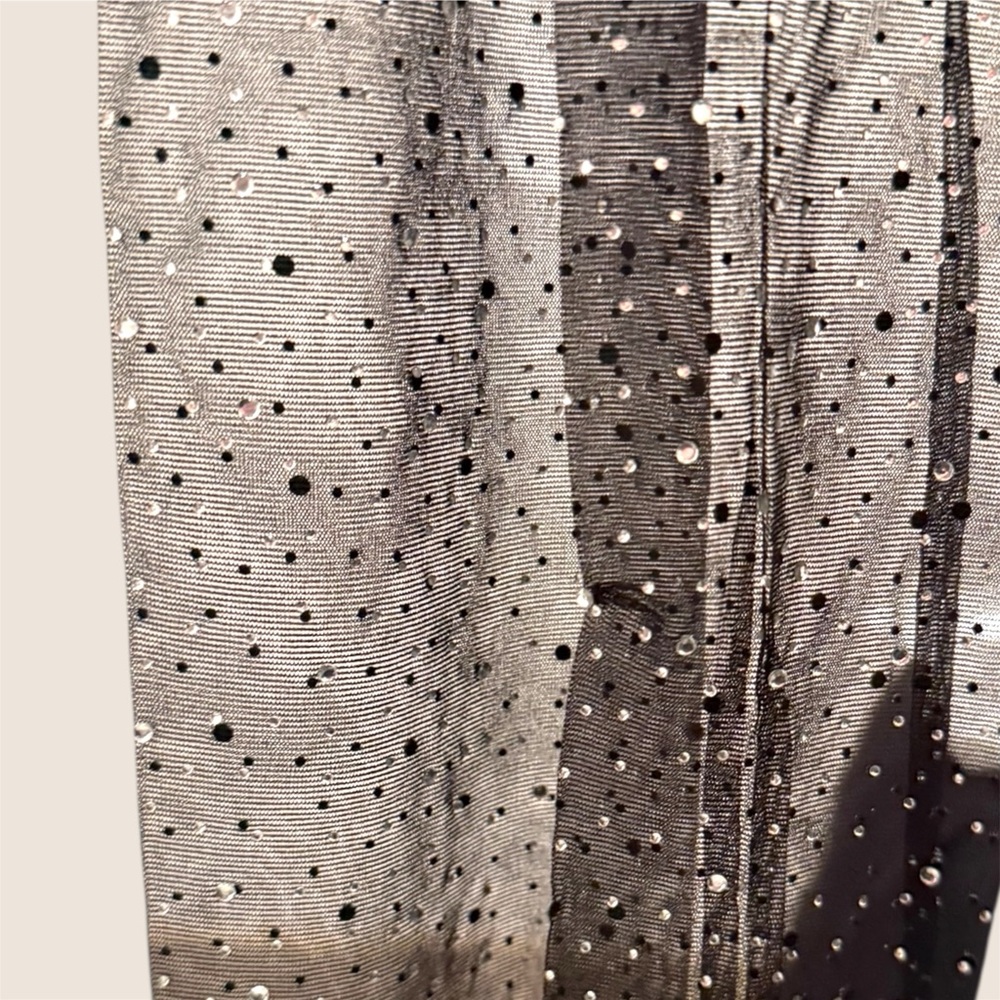 Midnight Shimmer Rhinestone Pantyhose | Leg Avenue Luxe Hosiery O/S NWT - Picture 10 of 16